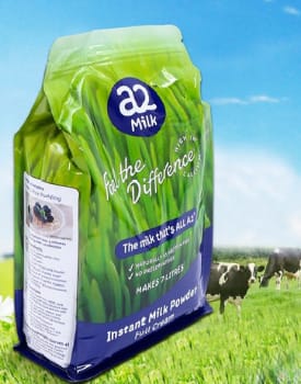 Công bố thực phẩm dinh dưỡng sữa A2 nhập khẩu từ Úc